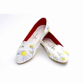 Foot Glow Rich Jewel Daisy Ballerinas Shoes NBL228
