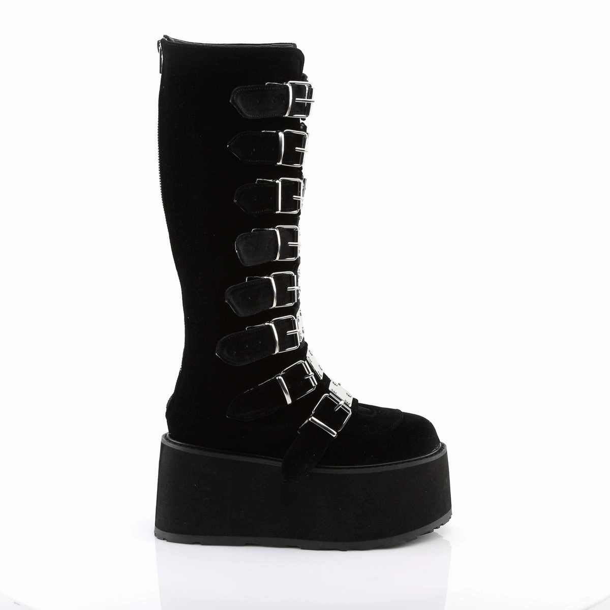 Adidas Centennial 85 Low Adv Shoes DAMNED-318 DemoniaCult Black Velvet Sexy Women's Mid-Calf & Knee High Boots (Alternative Footwear)
