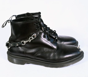 Navy Adidas Tennis Shoes DAN 7:20 Doc boots