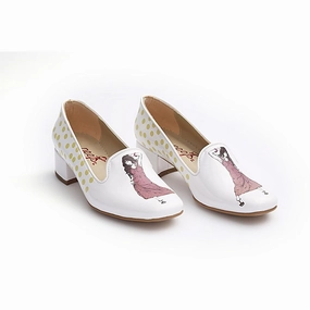 Synthetic Upper Dancer Career Heel Shoes BYZ203