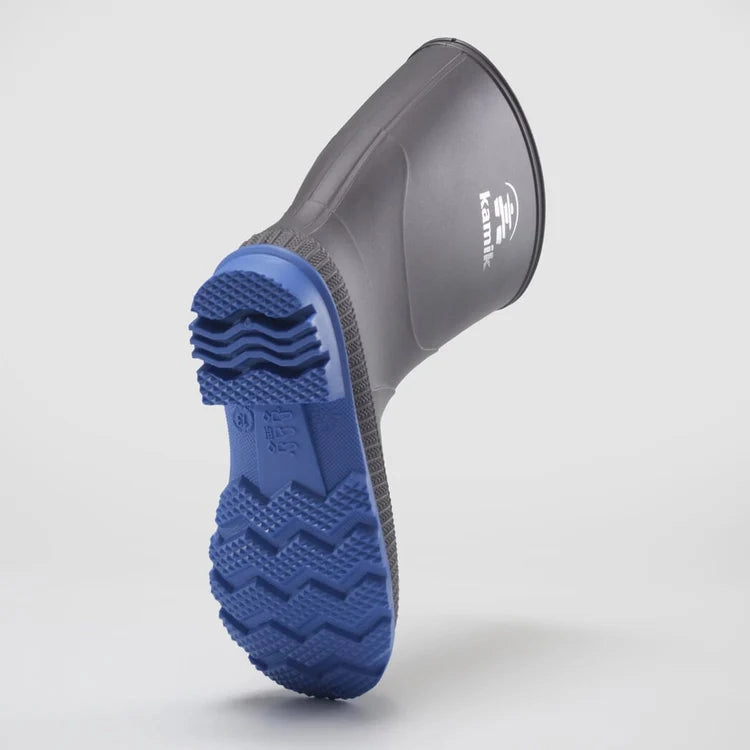 Dr Chelsea Boots Kamik Charcoal/Blue Stomp Toddler Rain Boot