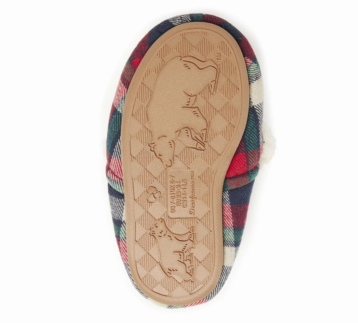 Dearfoams Cozy Comfort Kids Lil Bear Closedback Slippers Peanuts Snoopy Slippers