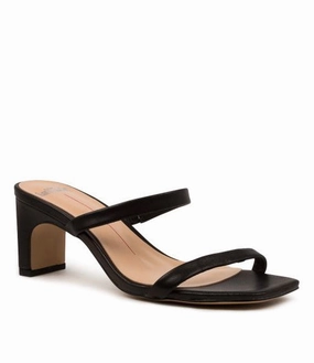 Delicate Heel Fine Craft Mollini Hailed ~ Black ~ Tan ~ Nude ~ Leather