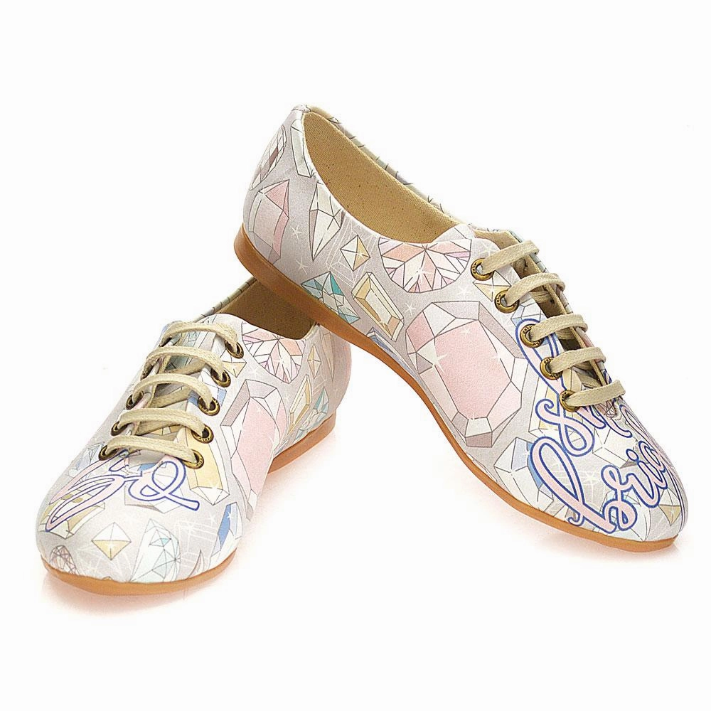 Magic Mood Low Top Diamonds Ballerinas Shoes SLV080