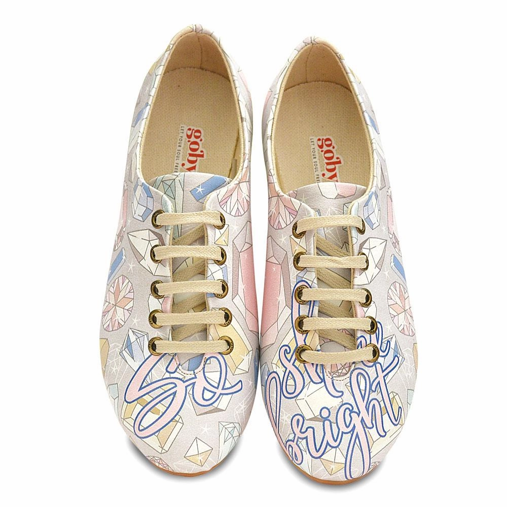 Diamonds Ballerinas Shoes SLV080 Peak Step