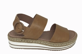 Django & Juliette Atha Flatform ~ Tan ~ Black Party Go