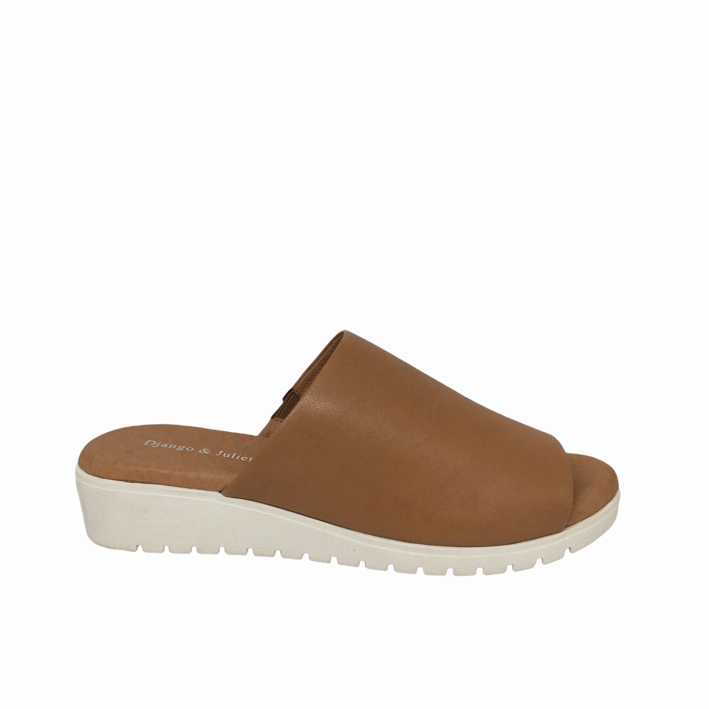 Comfortable Outdoor Sandals Everyday Comfort Django & Juliette Merries Tan Leather White Sole