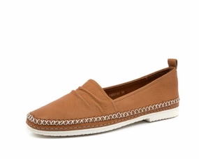 Garden Tour Non-Slip Grip Django & Juliette Vaden Leather Slip On ~ Black ~ Tan