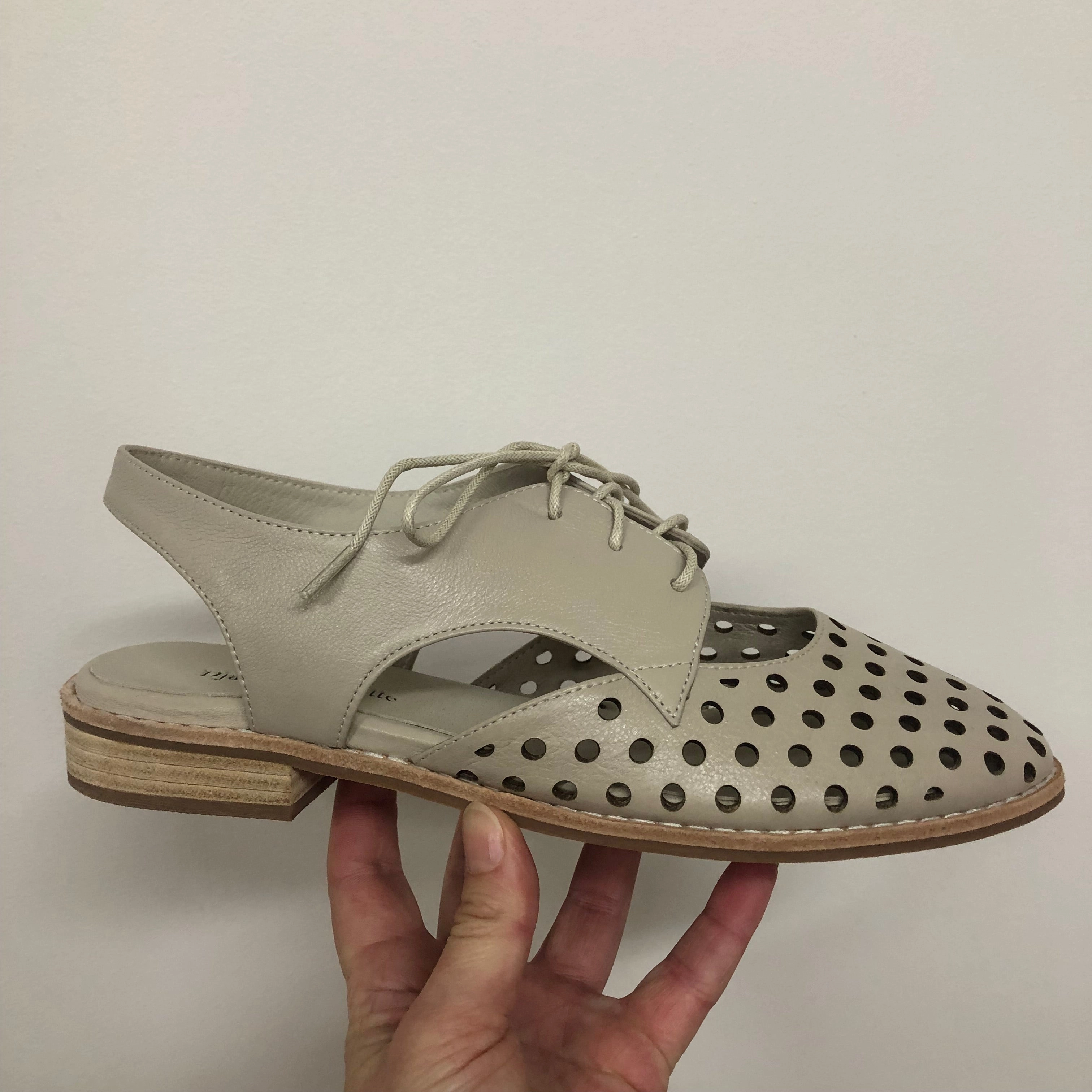 Django and Juliette ~ Aven ~ Almond ~ Black Soft Sole Day-Long Wear