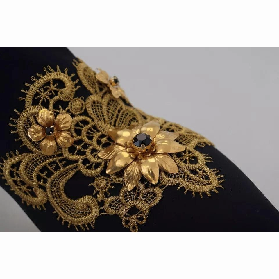 Adidas Tubular Shadow Shoes Dolce & Gabbana Black Gold Embroidery Slip On Boots Shoes