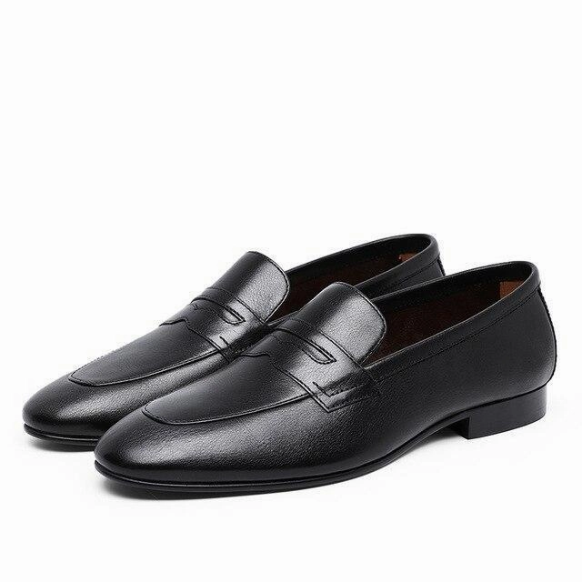 Dress Socks For Shoes West Louis Genuine Leather Fashion Leader Loafers