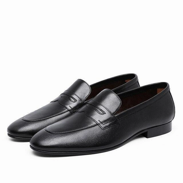 West Louis Genuine Leather Fashion Leader Loafers Freddie Benson Dress Shoes