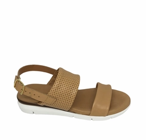 Supportive Fit Easy-to-Wear Shoes Miss M Isla Curio Tan Leather