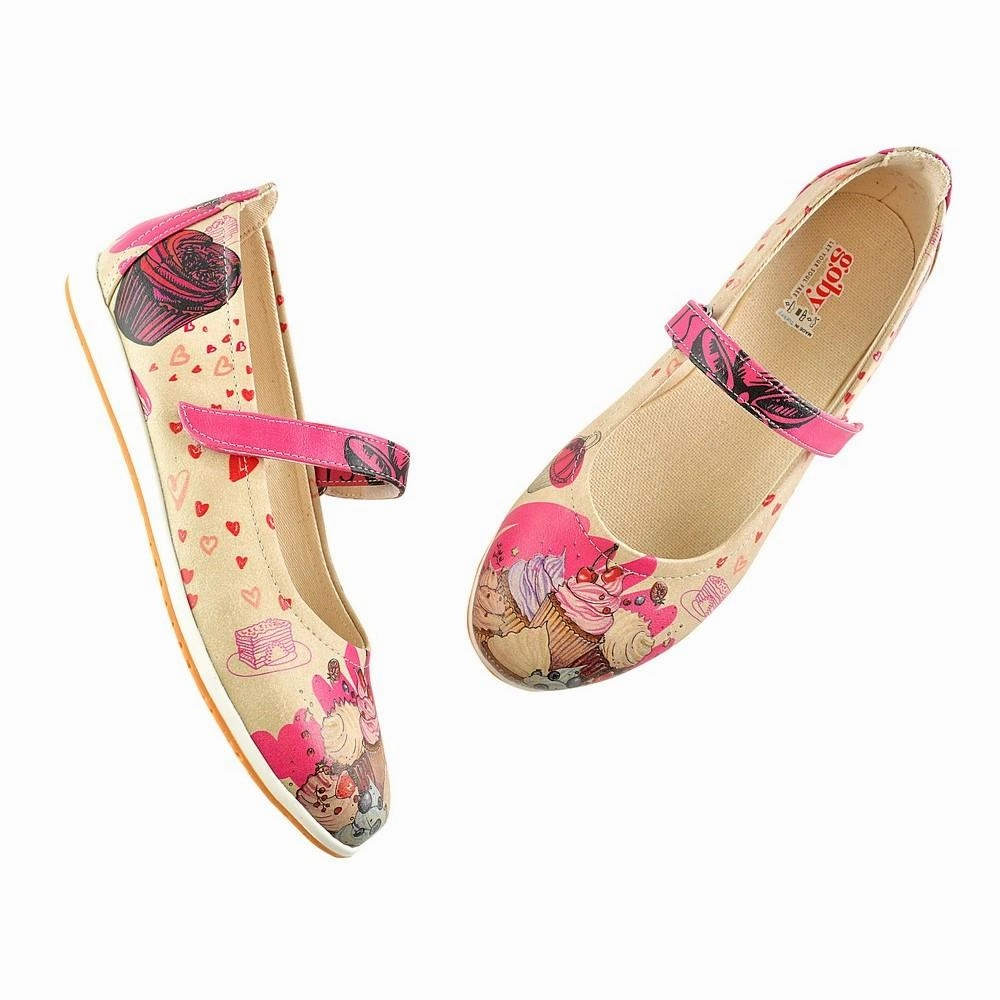 Comfort Walk Craftsmanship Ballerinas Shoes GOB101