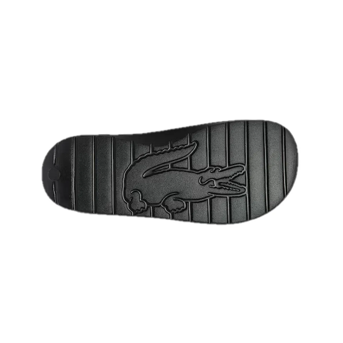 Surf Mode Everyday LACOSTE 7-41CMA0010312 CROCO 2.0 0721 2 MN'S (Medium) Black/White Synthetic Slides
