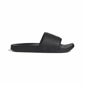 Skin Soft Heel Safe ADIDAS GV9736 ADILETTE COMFORT MN'S (Medium) Black/Carbon/Black Synthetic Sandals