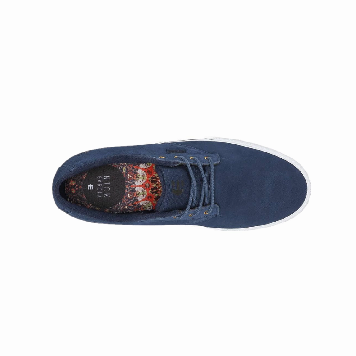 Low Profile ETNIES 4101000449 400 JAMESON VULC MN'S (Medium) Blue Suede Skate Shoes