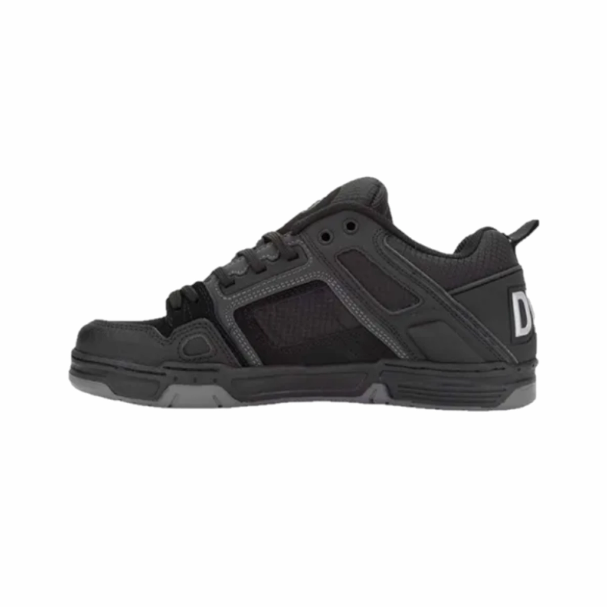 DVS F0000029985 COMANCHE MN'S (Medium) Black/Charcoal Leather & Nubuck Skate Shoes City Step