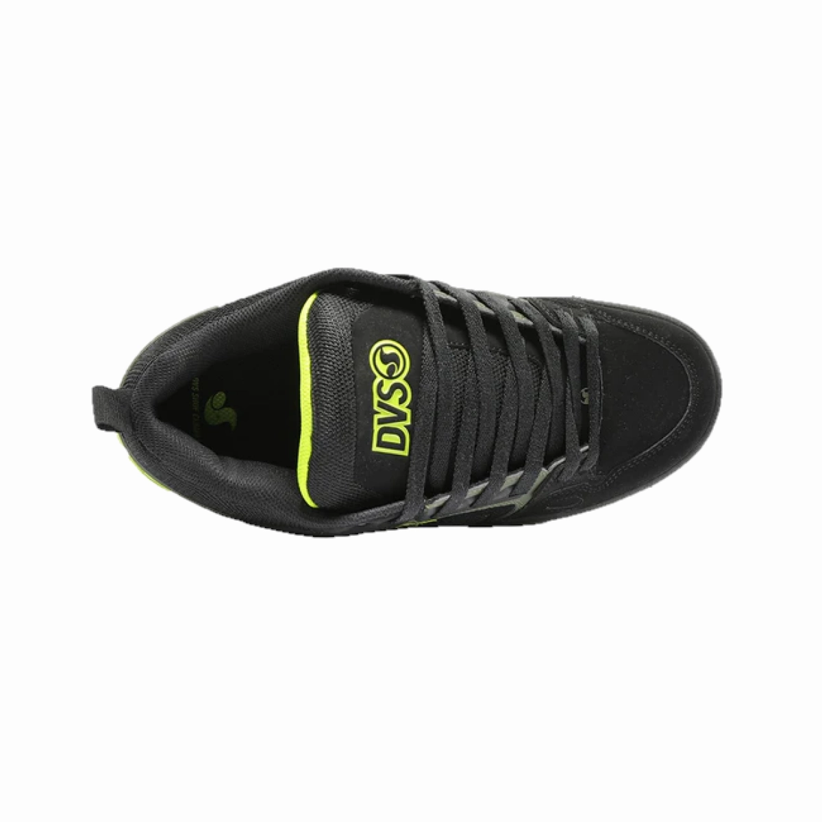 Smooth glide Speedy Action Fit DVS F0000029991 COMANCHE MN'S (Medium) Black/Olive/Gum Leather & Nubuck Skate Shoes
