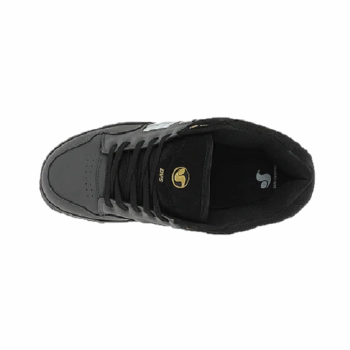 DVS F0000056984 ENDURO HEIR MN'S (Medium) Black/White/Charcoal Leather & Nubuck Skate Shoes Weekend Vibe