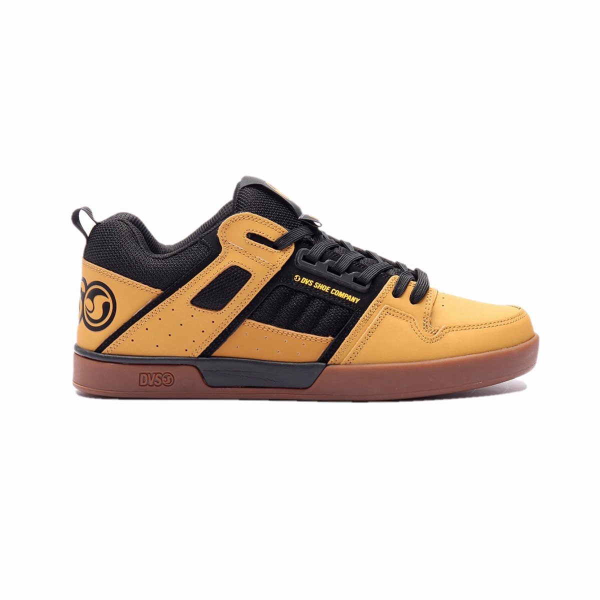 DVS F0000323260 COMANCHE 2.0  MN'S (Medium) Chamois/Black/Gum Leather Skate Shoes Ankle Form Street Leisure