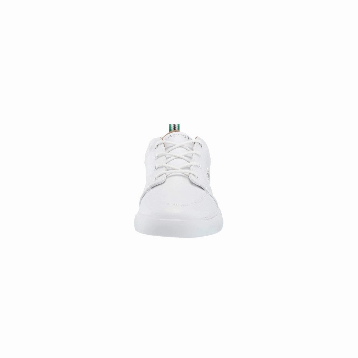 LACOSTE 7-37CMA007321G BAYLISS 119 1 MN'S (Medium) White/White Leather & Synthetic Lifestyle Shoes Show Time