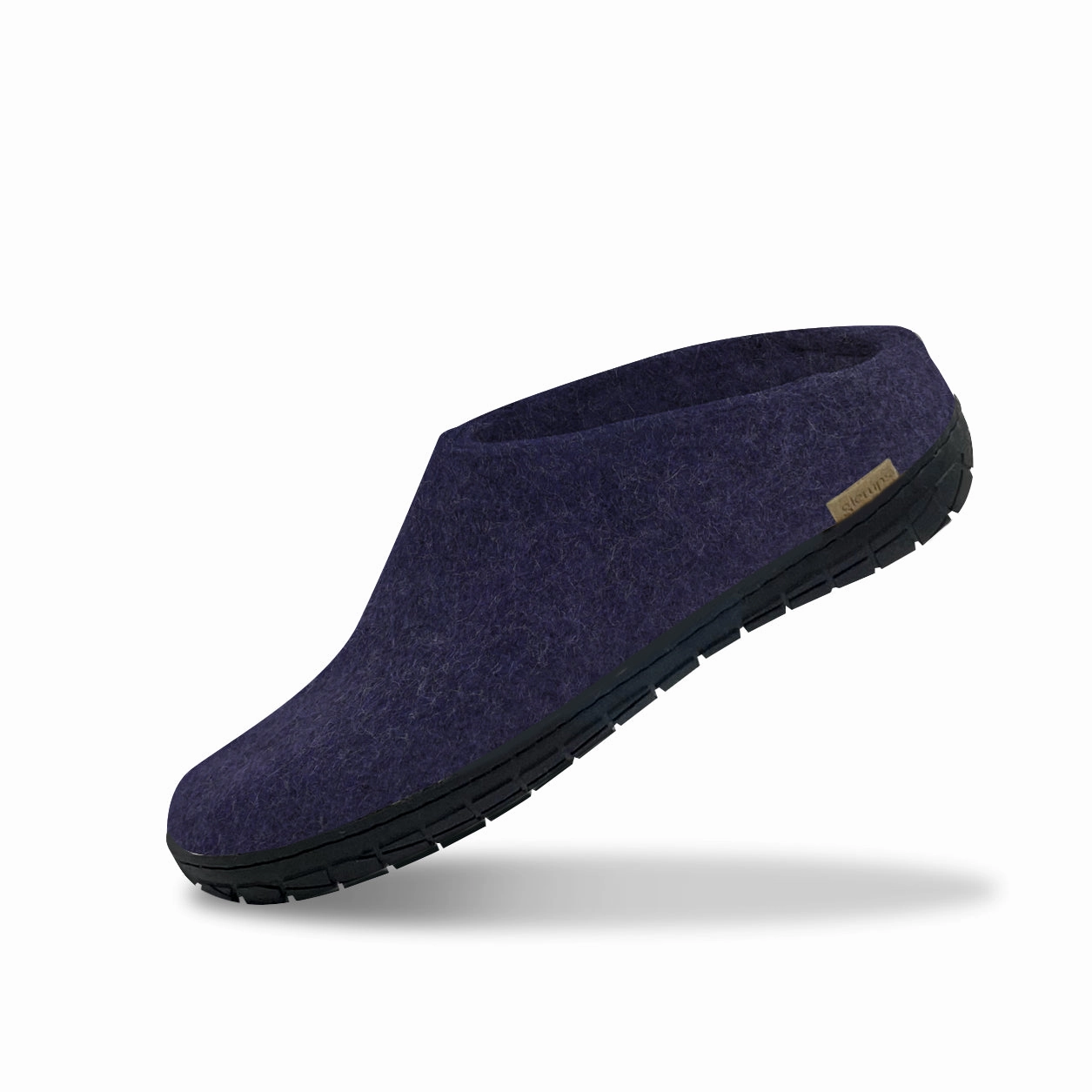 Slip-on with natural rubber sole - black - Purple Breathable Build