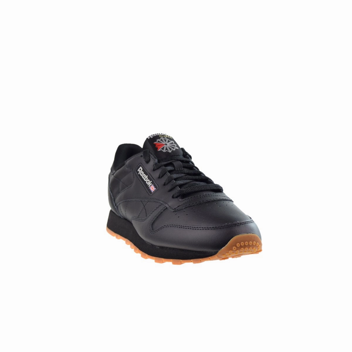 REEBOK GY0954 (100008493) CLASSIC LEATHER MN'S (Medium) Black/Grey/Gum Leather Lifestyle Shoes Play Step