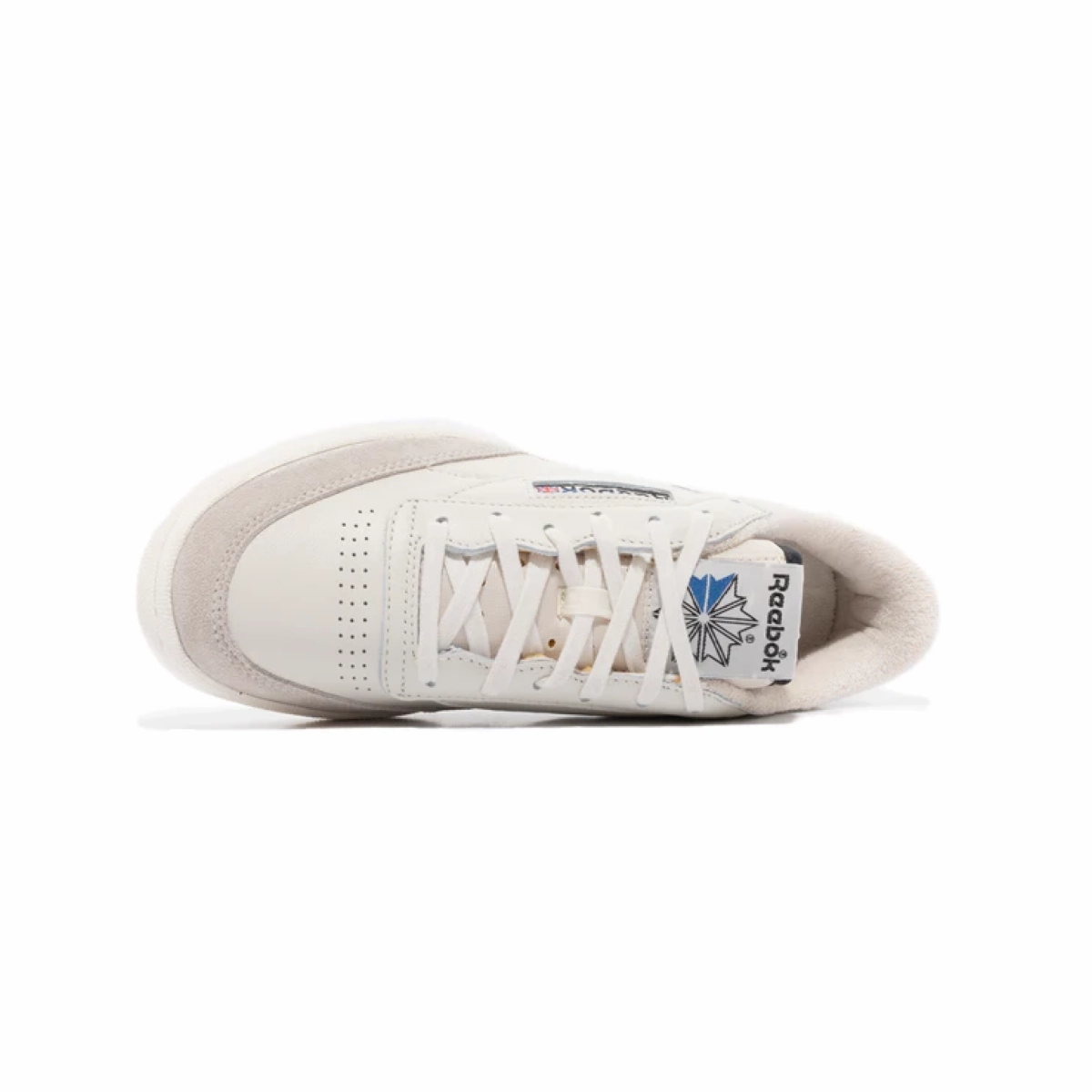 Sport Ready REEBOK GY7200 (100047112) CLUB C 85 VINTAGE MN'S (Medium) Chalk/Black/Blue Leather Lifestyle Shoes