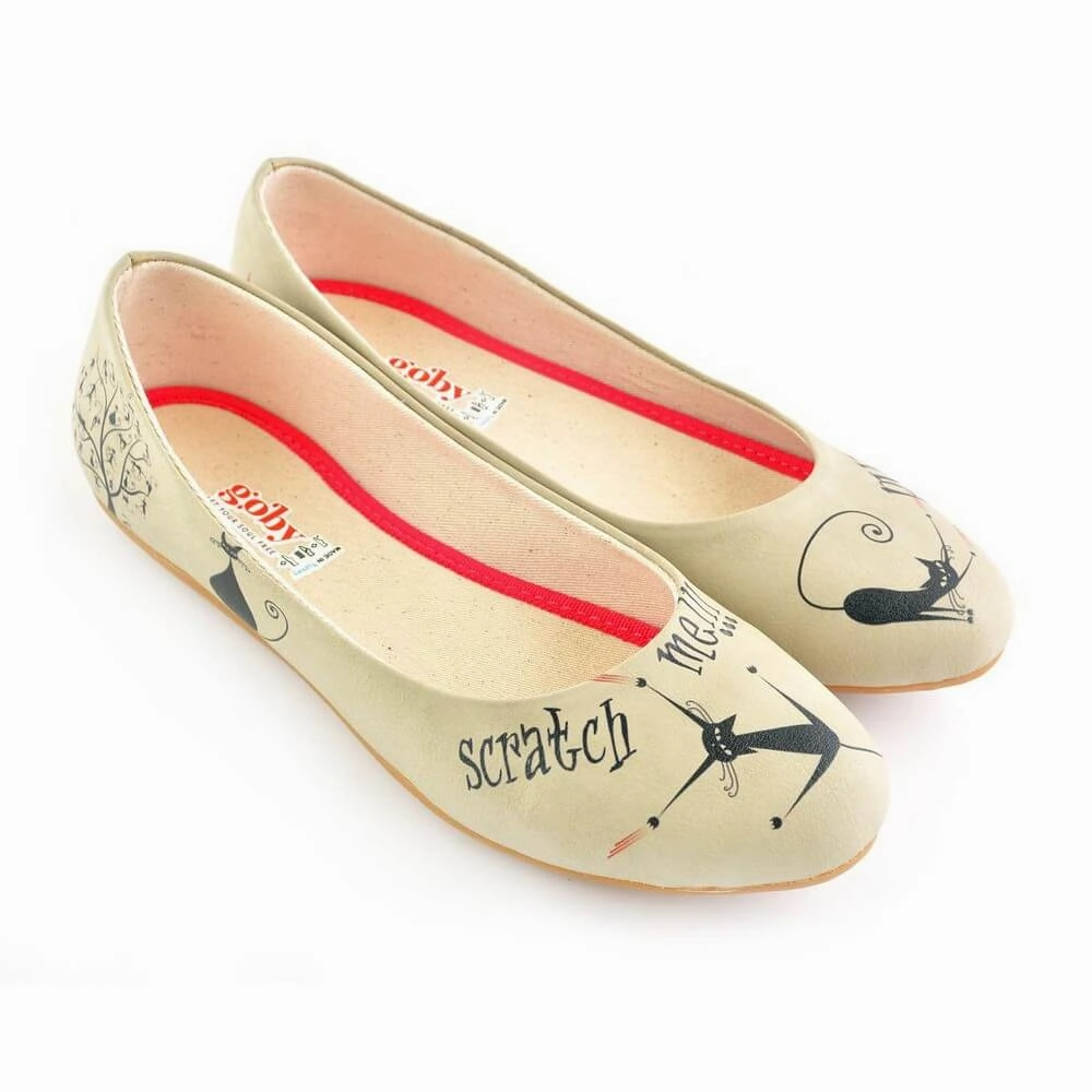 Global Cool Quiet Step Ballerinas Shoes 2023