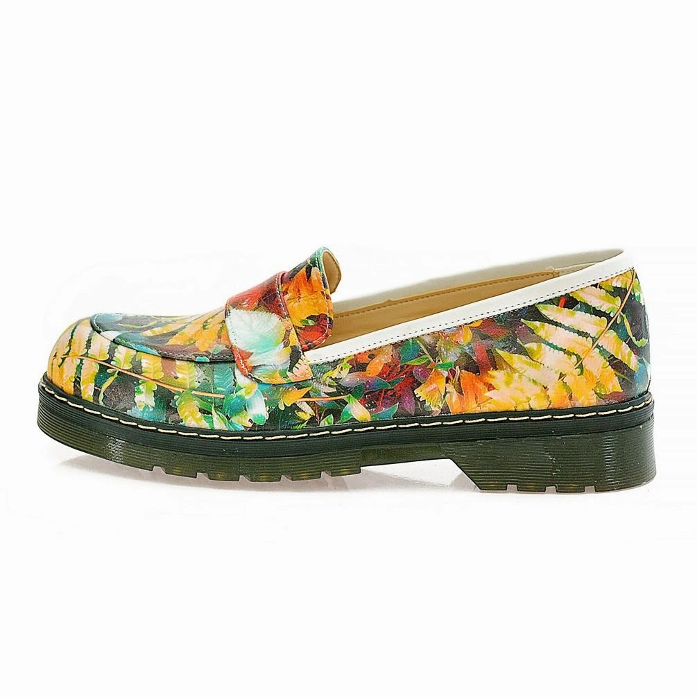 Flowers Oxford Shoes NMOX105 Year long Stylish