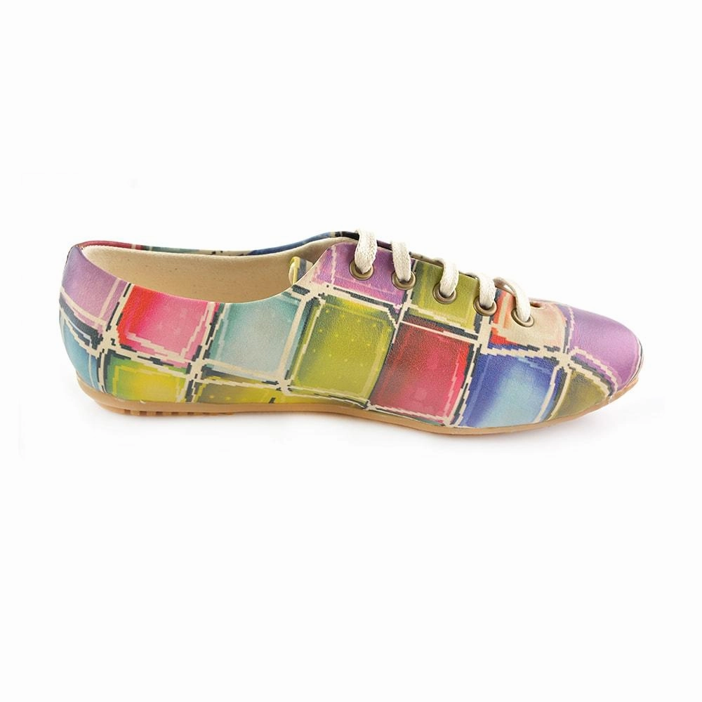 Colored Stones Ballerinas Shoes SLV019 Rain Safe