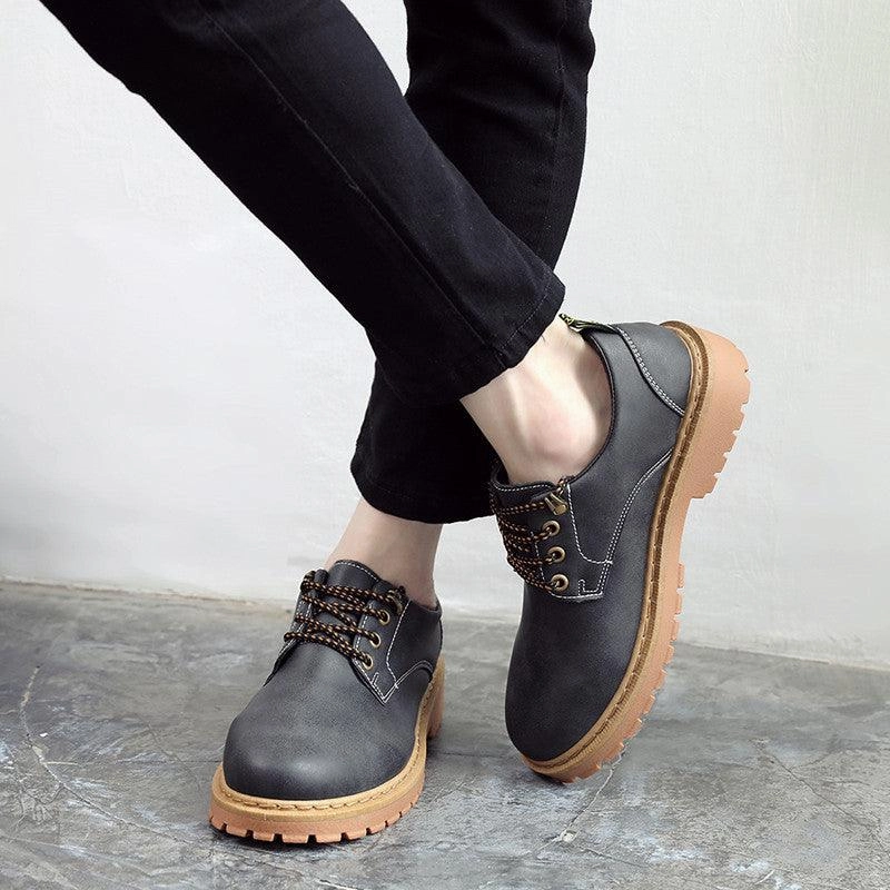 Casual Boots Low-cut Tooling Trendy Shoes For Men Boots Bonnie