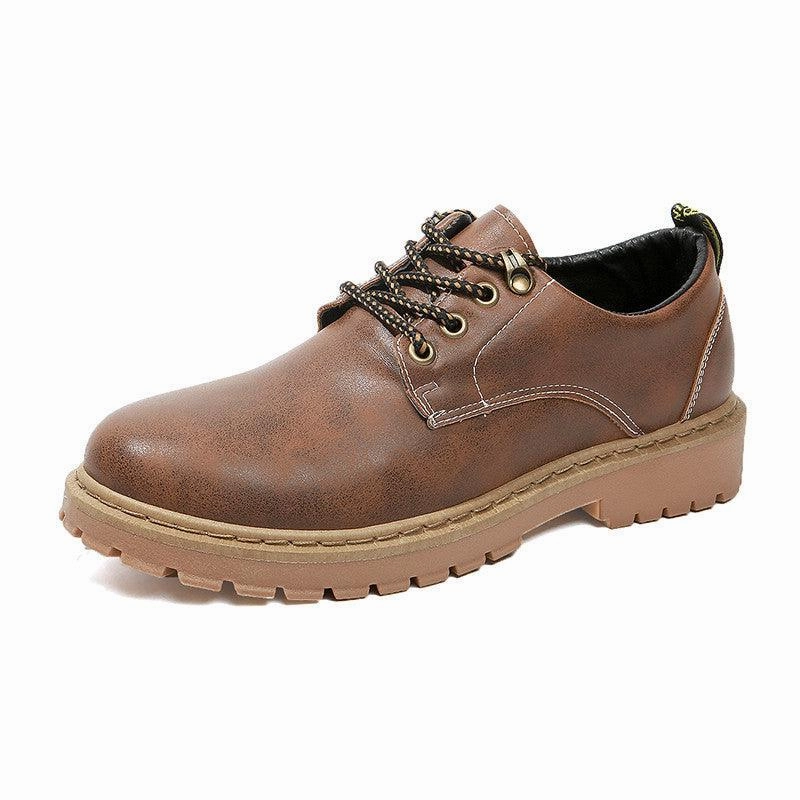 Casual Boots Low-cut Tooling Trendy Shoes For Men Cowboy Ostrich Boots