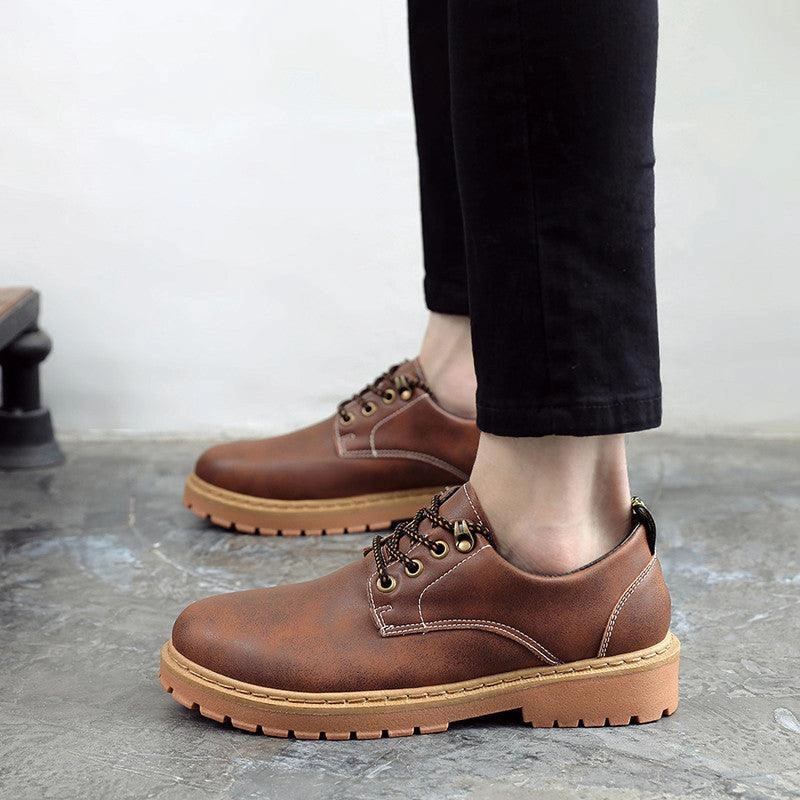 Casual Boots Low-cut Tooling Trendy Shoes For Men Humpty Dumpty Puss Boots