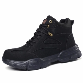 Solid Anti-Stab Winter Boots For Men Best Safety Toe Work Boots