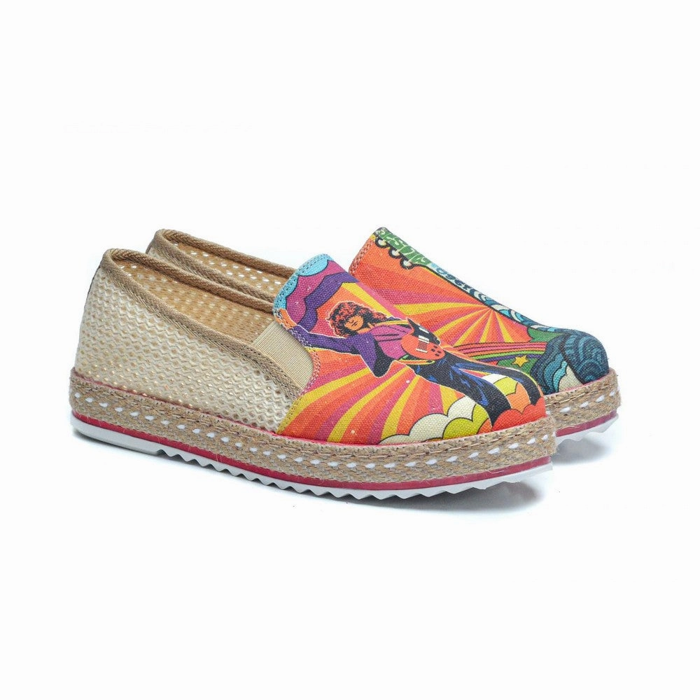 Wave Flow Cold Tone Sneaker Shoes DEL136