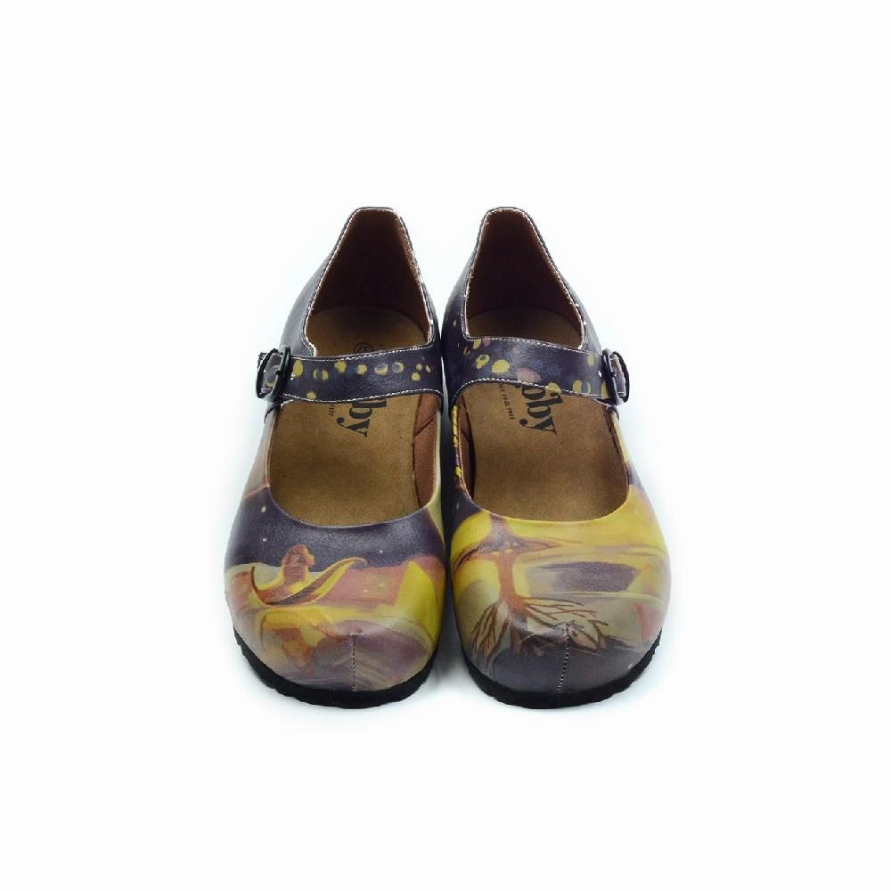 Ballerinas Shoes GBL213 Forest Mood