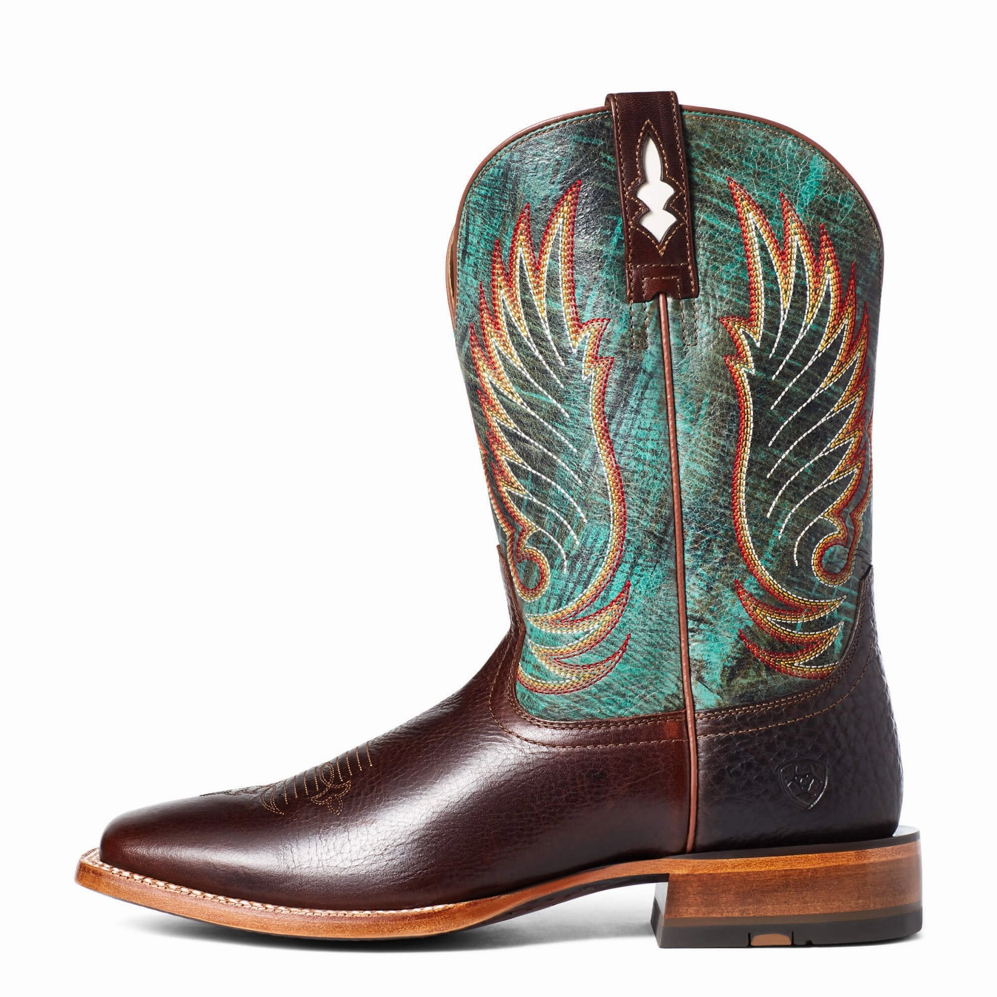 Adidas Gat Shoes Ariat Men's Cyclone Western Boot, Stirrup Brown/Roaring Turquoise