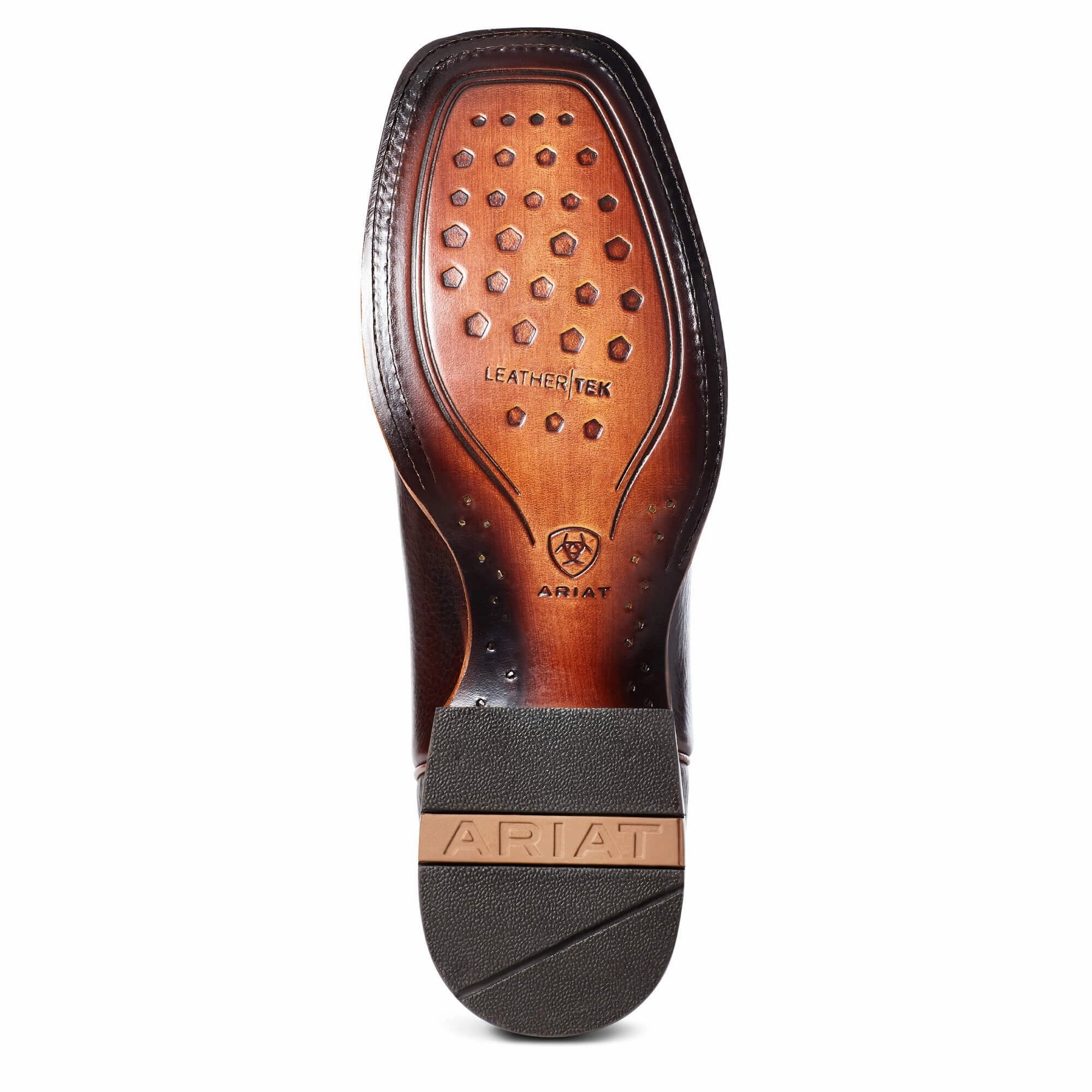 Ariat Men's Cyclone Western Boot, Stirrup Brown/Roaring Turquoise Shoes Stella Mccartney Adidas