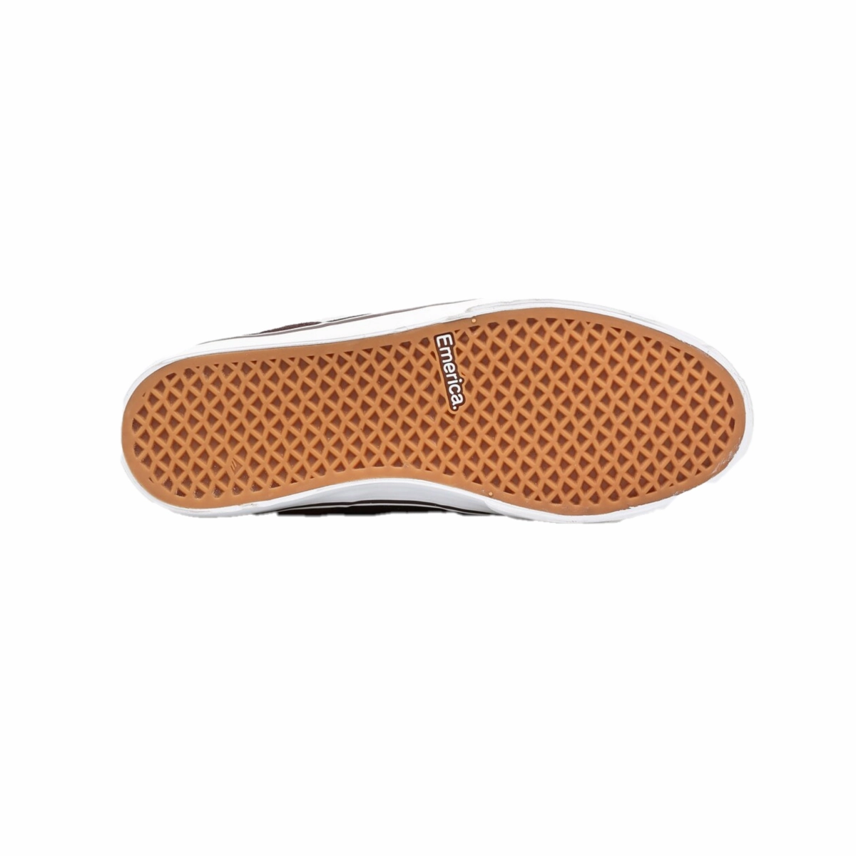 EMERICA 6102000107 919 WESTGATE MID VULC MN'S (Medium) Dark Brown Leather Skate Shoes Men Mode Outdoor Footwear