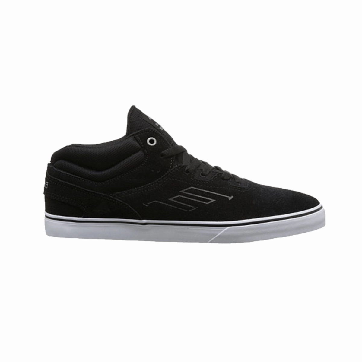 Toe Bumper EMERICA 6102000107 976 WESTGATE MID VULC MN'S (Medium) Black/White Leather Skate Shoes