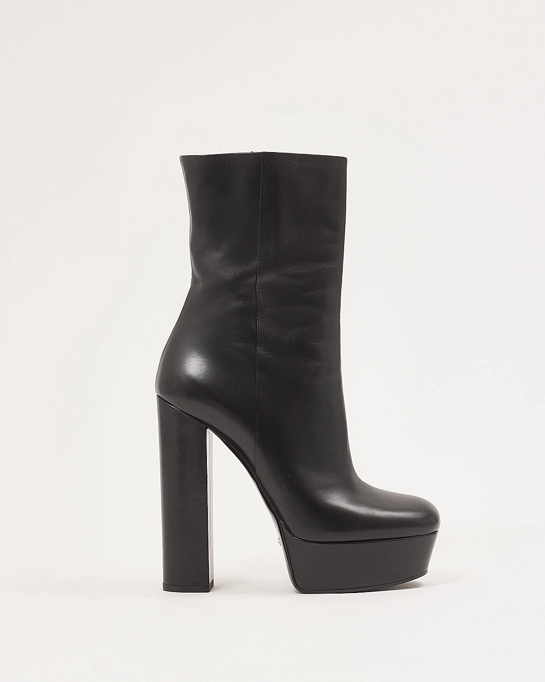 Adidas Mundial Team Turf Soccer Shoes Gucci Black Leather Platform Heel Booties - 40