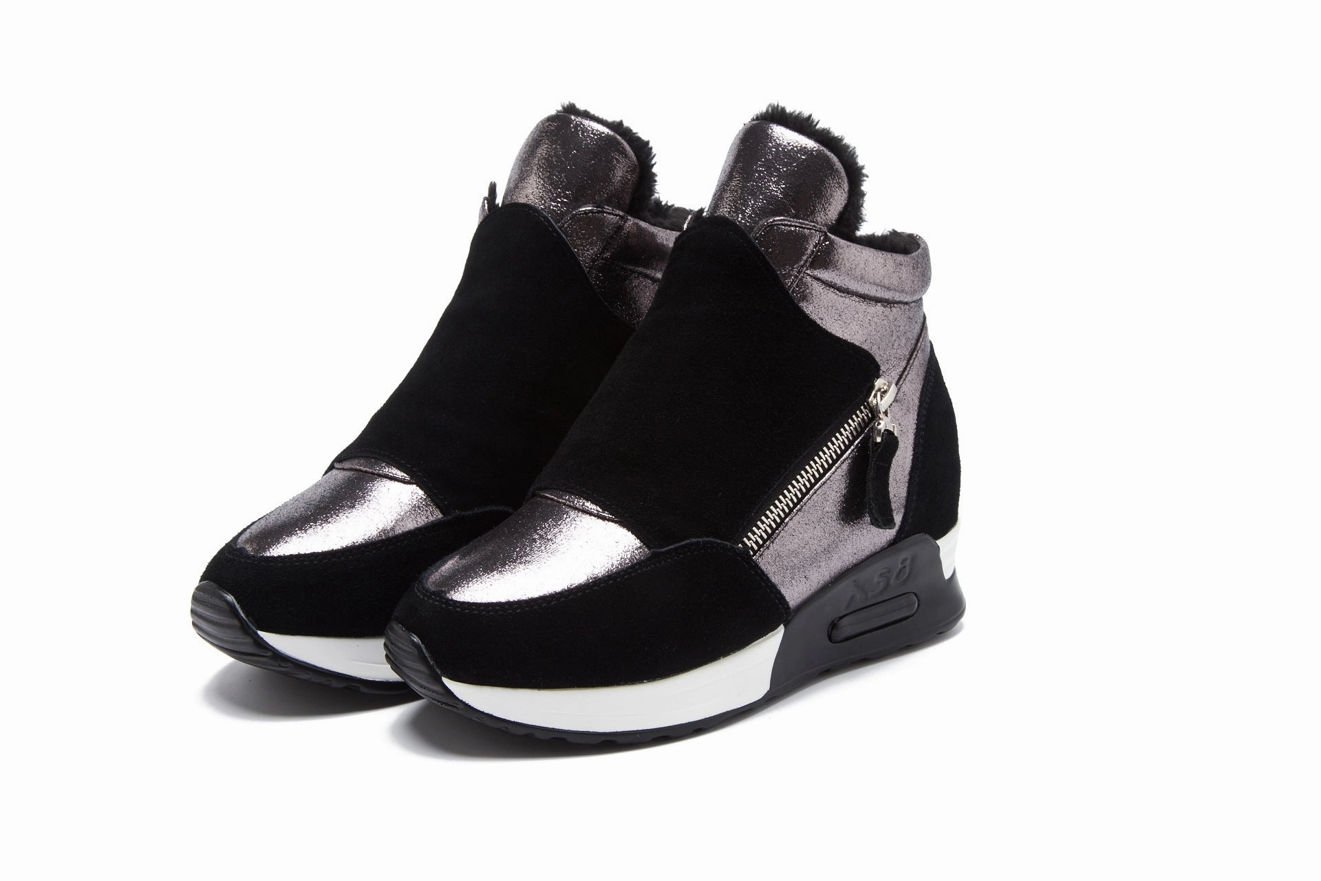 Sawtooth X Mid Waterproof Hiking Boots Thick-soled High-rise Casual Sports Shoes Girls' Cotton | Brodtica.com