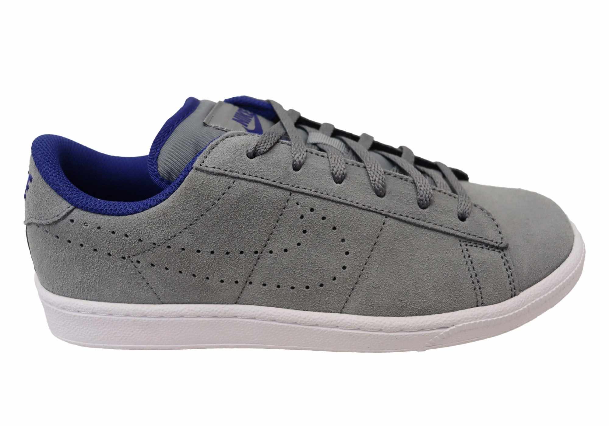 Nike Older Kids Tennis Classic Comfortable Lace Up Shoes Narrow Tennis Shoes