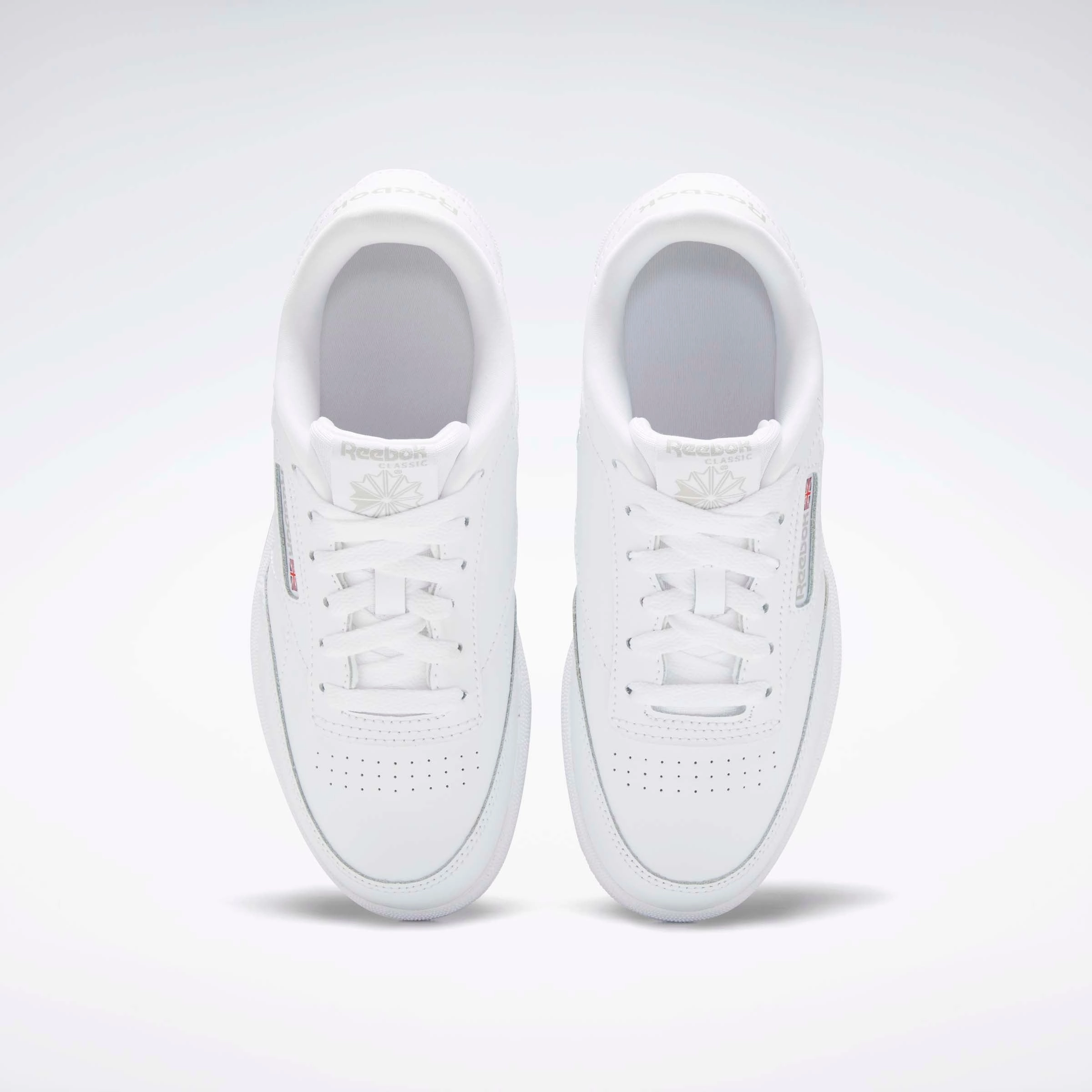 Club C Shoes - Grade School White/Sheer Grey-Int Head Shoes For Tennis