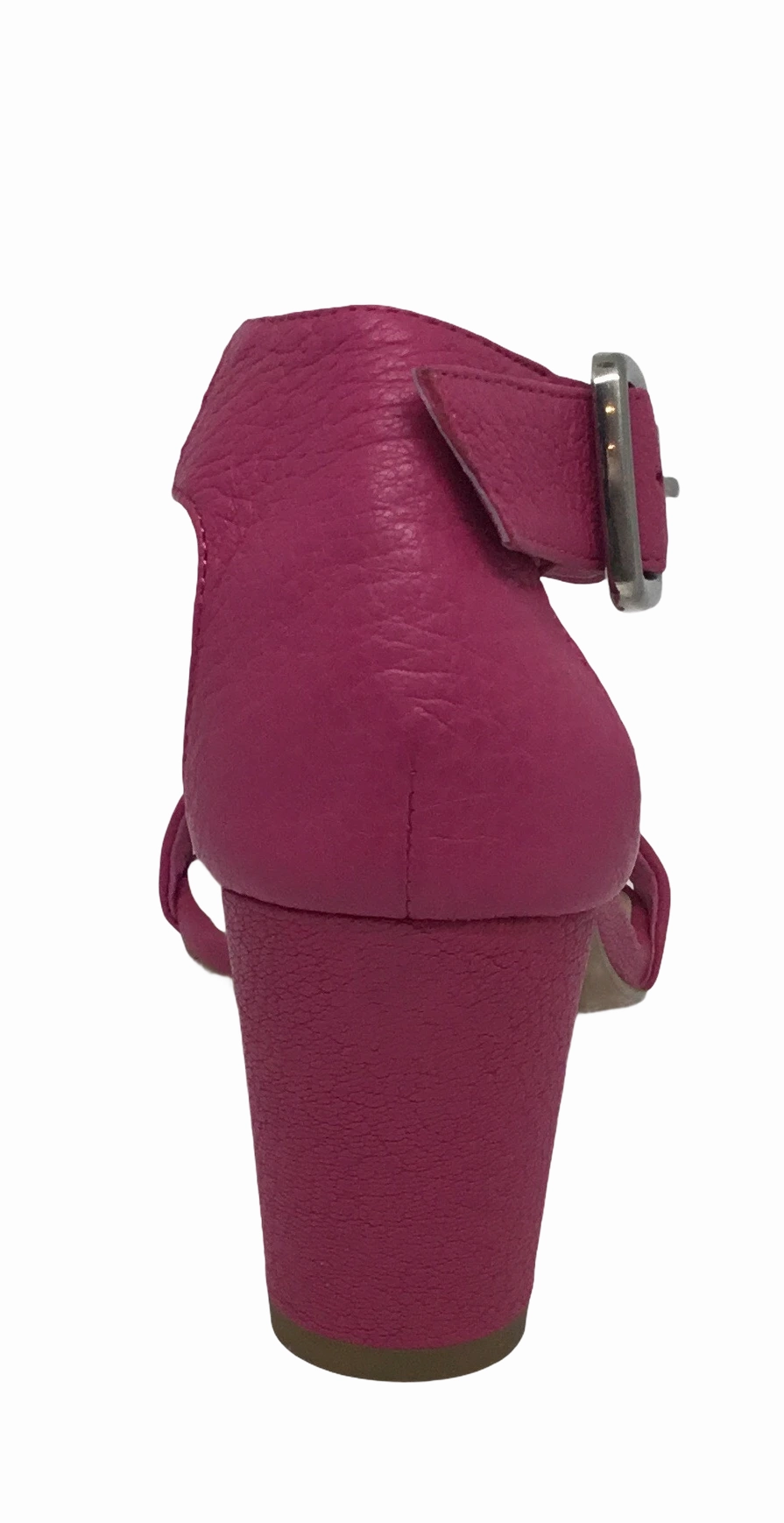 EOS Graca Pink Leather Heel Comfortable Sandals Resort Mode