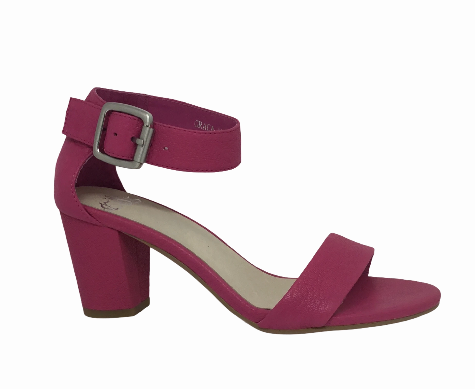 Classic Edge Event Chic EOS Graca Pink Leather Heel
