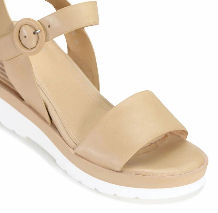 EOS Jadon Tan Wedge Spring Spark Summer Heels