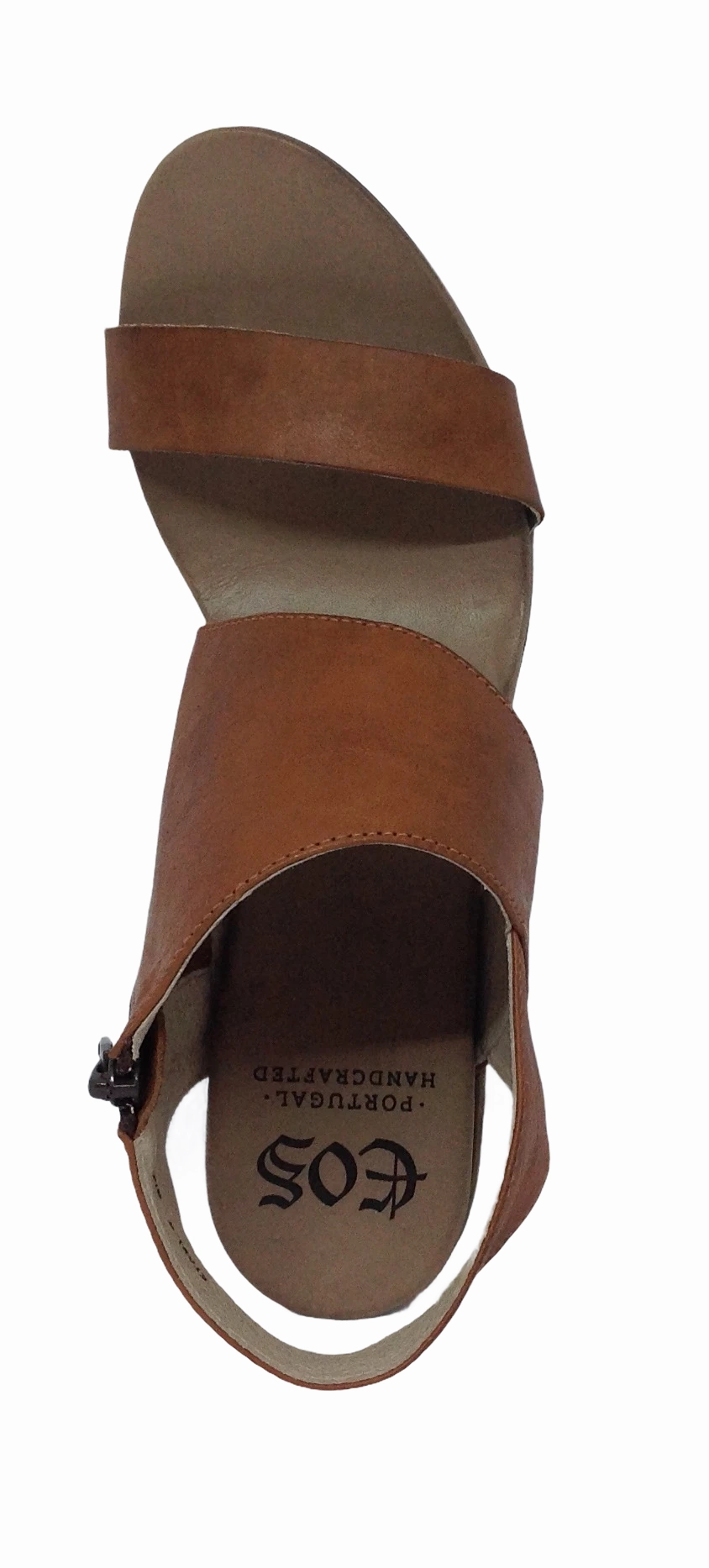 EOS Stari W Tan Leather Heel Soft Appeal Versatile Glam